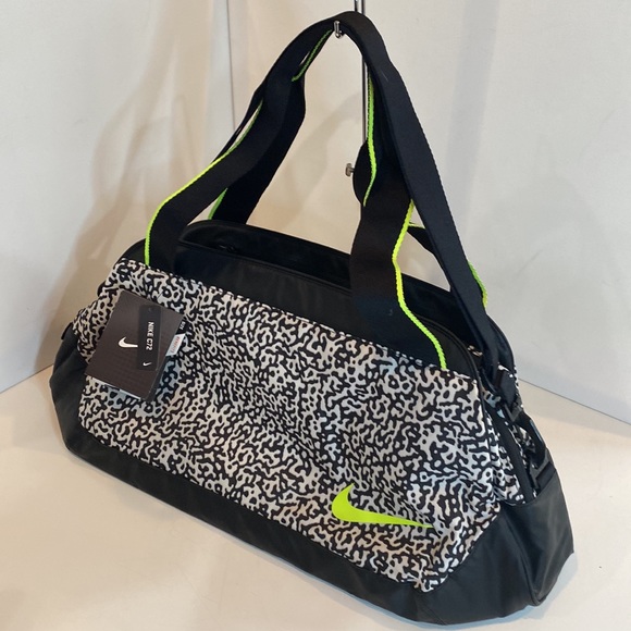 Nike Bags Nike C72 Legend 2 Black White Neon Rare Duffle Weekender